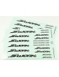 SWORKz Speed Logo Sticker (PushBar)(BK)(2pc)
