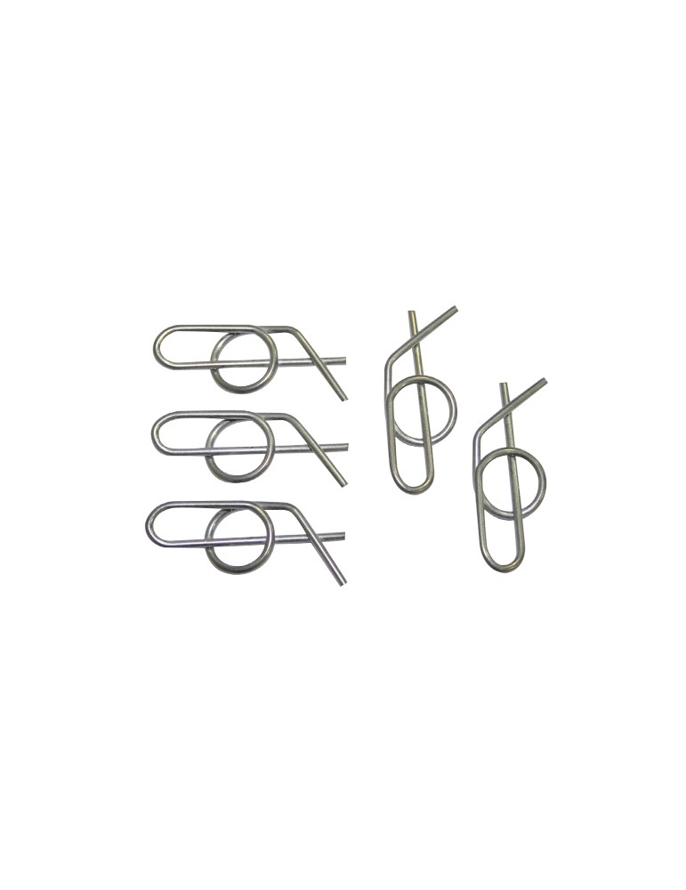 Safety Body Clips, 5 Pcs.