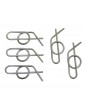 Safety Body Clips, 5 Pcs.