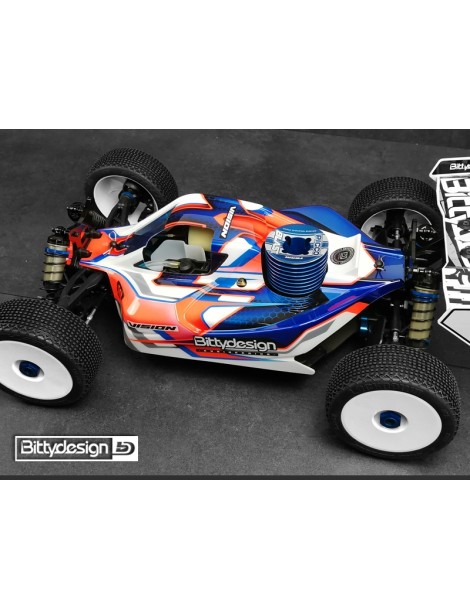 VISION body for Team AE RC8B3.1 / RC8B3.2 Pre-cut