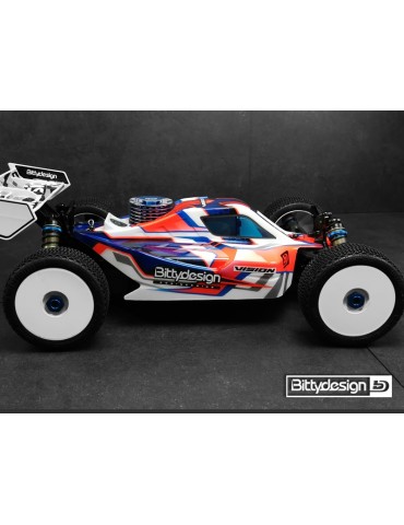 VISION body for Team AE RC8B3.1 / RC8B3.2 Pre-cut