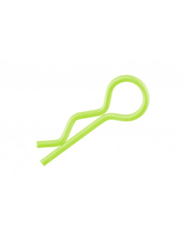 RC Body Clip For 1/8 1/10 1/12 10pcs Florescent Yellow