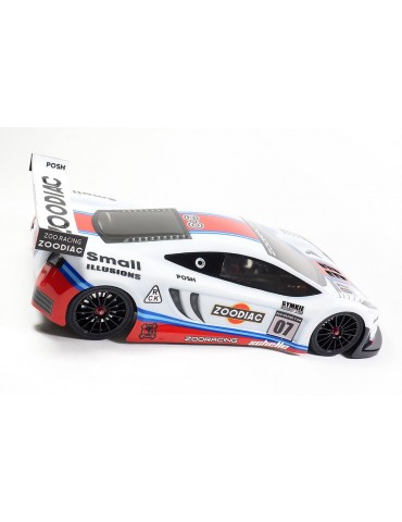 ZooDiac Clear Bodyfor 190mm 0,7mm