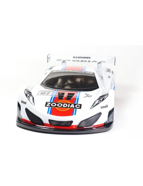 ZooDiac Clear Bodyfor 190mm 0,7mm