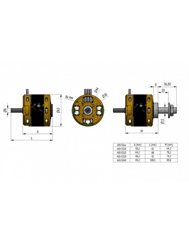 AXI 5345/16 HD V3 Brushless
