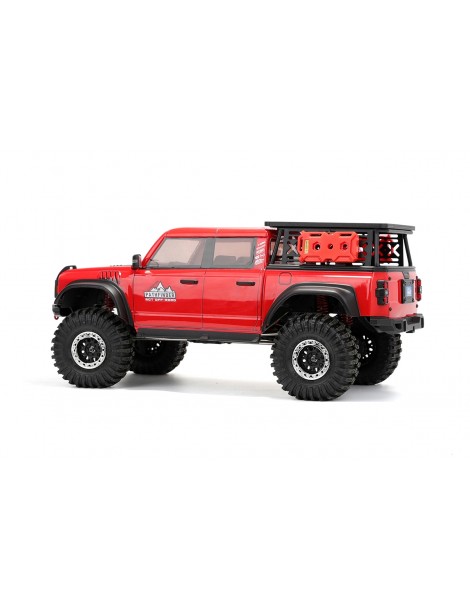 RC modelis RGT Pathfinder 1/10 raudonas su LED ir portalinėmis ašimis