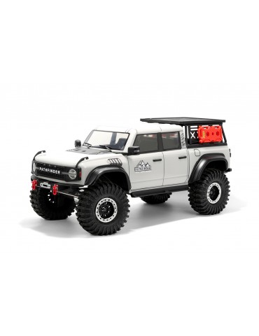 RC modelis RGT Pathfinder 1/10 baltas su portalinėmis ašimis