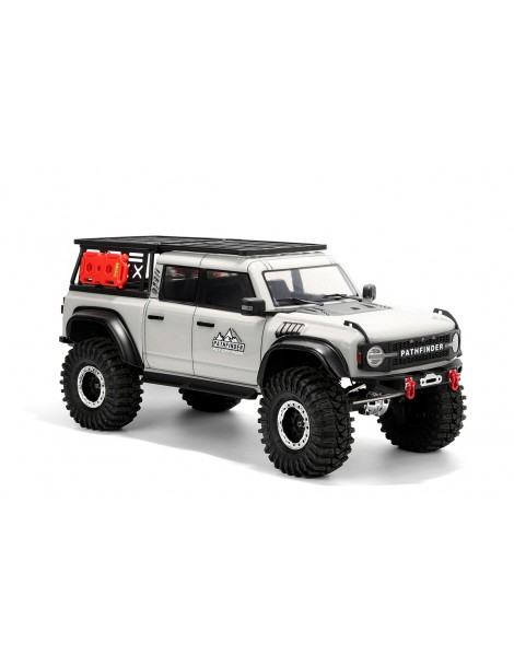 RC modelis RGT Pathfinder 1/10 baltas su portalinėmis ašimis