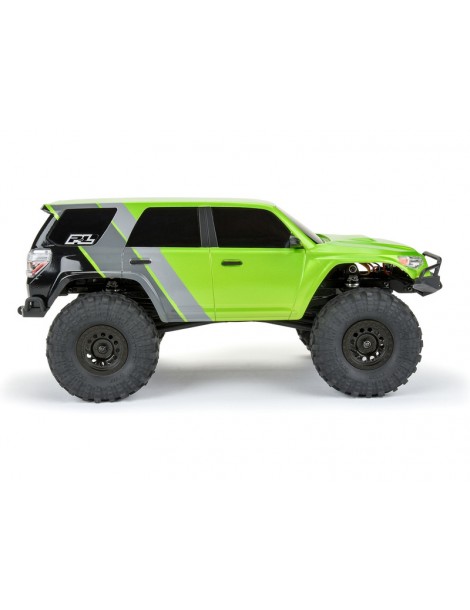 Pro-Line 2023 Toyota 4Runner baltas nesurinktas kėbulas SCX24 132 mm modeliui