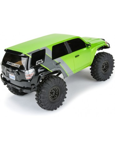 Pro-Line 2023 Toyota 4Runner baltas nesurinktas kėbulas SCX24 132 mm modeliui