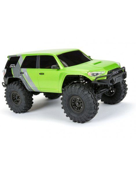 Pro-Line 2023 Toyota 4Runner baltas nesurinktas kėbulas SCX24 132 mm modeliui