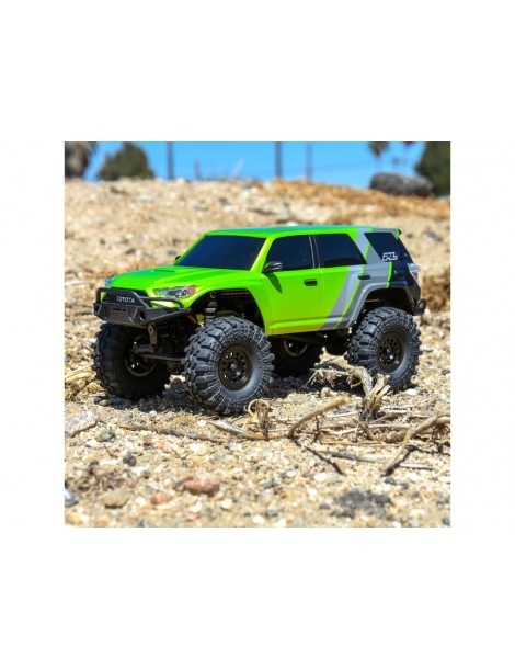 Pro-Line 2023 Toyota 4Runner baltas nesurinktas kėbulas SCX24 132 mm modeliui