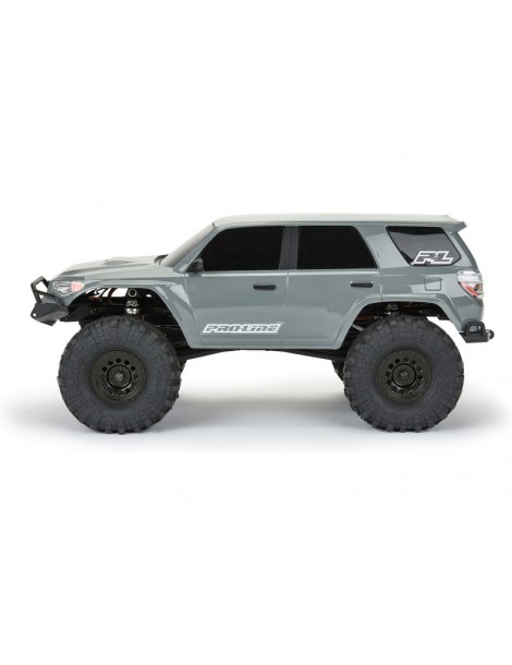 Pro-Line 2023 Toyota 4Runner kietas kėbulas SCX24 Lunar Rock dažytas