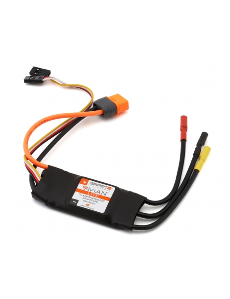 Spektrum Avian 30A Smart ESC su IC3 jungtimi 2S–4S RC lėktuvams