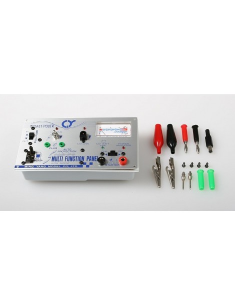 Q-Model 212-2 automatinė RC Power Panel su integruotu siurbliu ir voltmetru