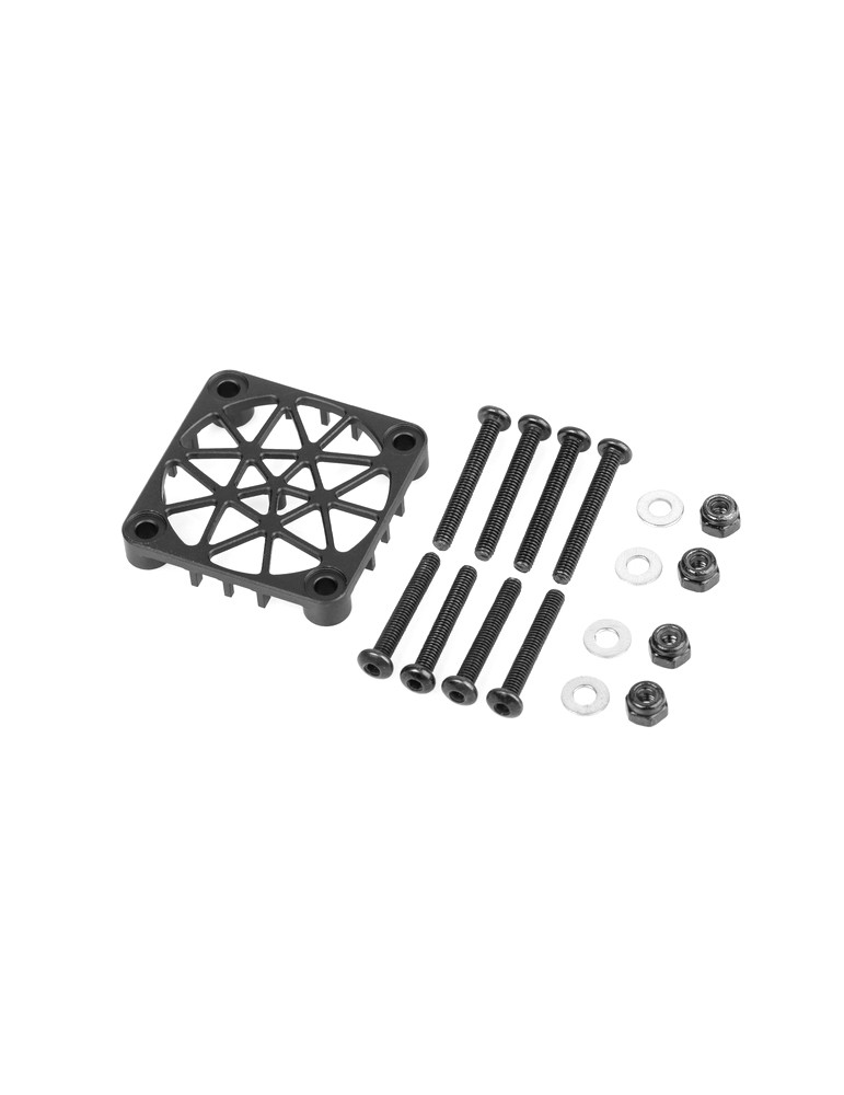 NOSRAM Aluminium safety mesh for 30mm fan - black