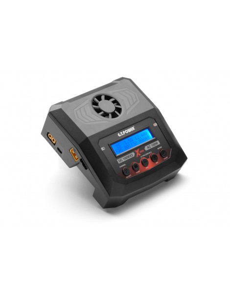 X2 Mini RC įkroviklis su 2 kanalais ir balansavimo funkcija