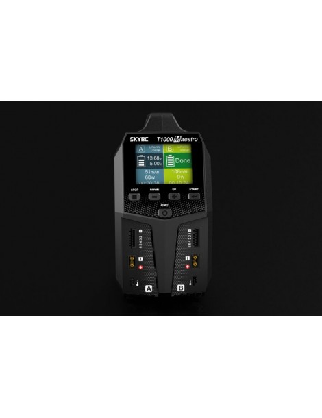 SKY RC T1000 Maestro 1000W RC įkroviklis su dviem kanalais ir balansavimo funkcija