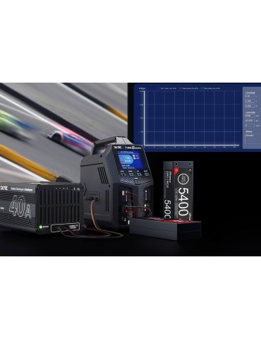 SKY RC T1000 Maestro 1000W RC įkroviklis su dviem kanalais ir balansavimo funkcija