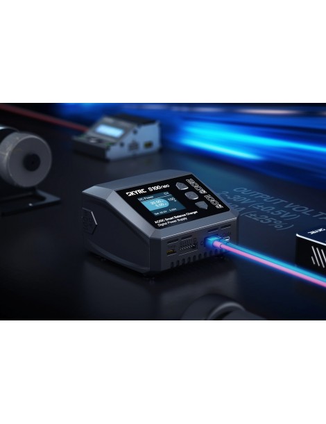 SKY RC S100neo 200W RC įkroviklis su balansavimo funkcija ir LCD ekranu