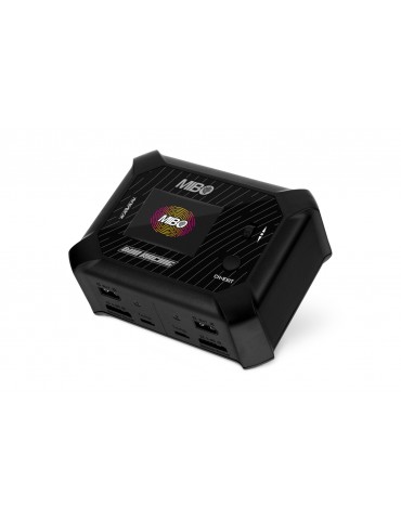 MIBO Duo Racing 200W dvikanalis RC įkroviklis su LCD ekranu ir AC/DC veikimu