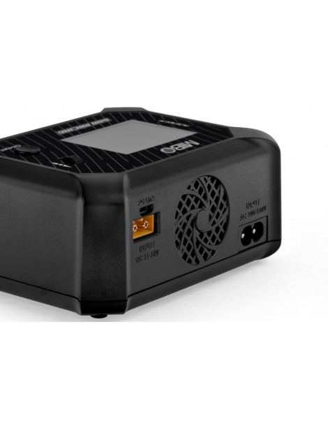 MIBO Duo Racing 200W dvikanalis RC įkroviklis su LCD ekranu ir AC/DC veikimu