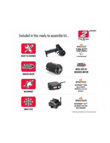 Arrma 1/10 Gorgon Kit Smart RTA