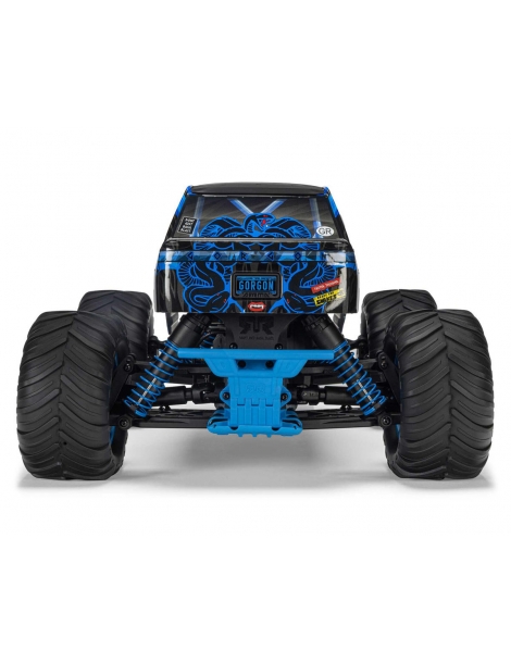 Arrma Gorgon 1/10 RTR mėlynas RC monster truck modelis su 550 varikliu