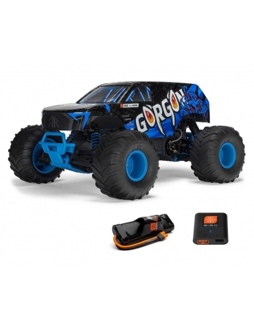 Arrma Gorgon 1/10 RTR mėlynas RC monster truck modelis su 550 varikliu