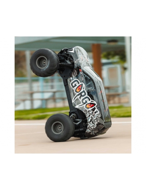 Arrma Gorgon 1/10 RTR Gun Metal spalvos RC monster truck modelis su 550 varikliu