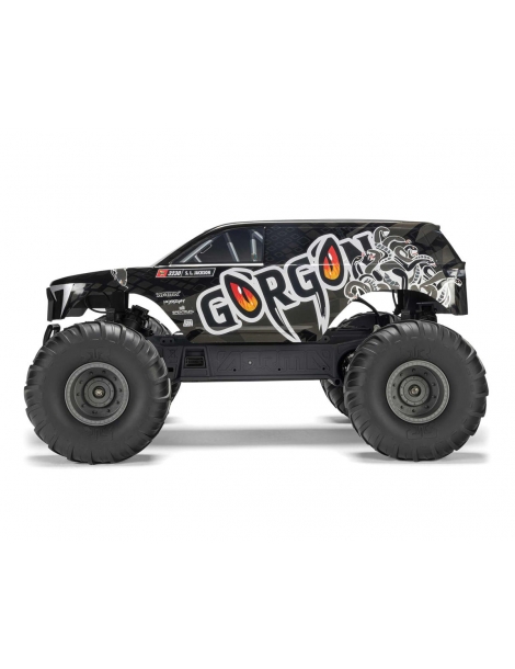 Arrma Gorgon 1/10 RTR Gun Metal spalvos RC monster truck modelis su 550 varikliu