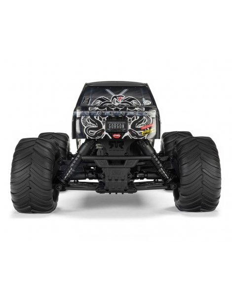 Arrma Gorgon 1/10 RTR Gun Metal spalvos RC monster truck modelis su 550 varikliu