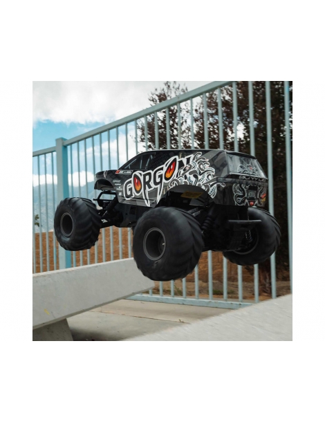 Arrma Gorgon 1/10 RTR Gun Metal spalvos RC monster truck modelis su 550 varikliu