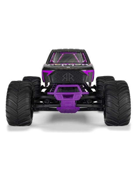 Arrma Gorgon 1/10 RTR violetinis RC monster truck modelis su 550 varikliu