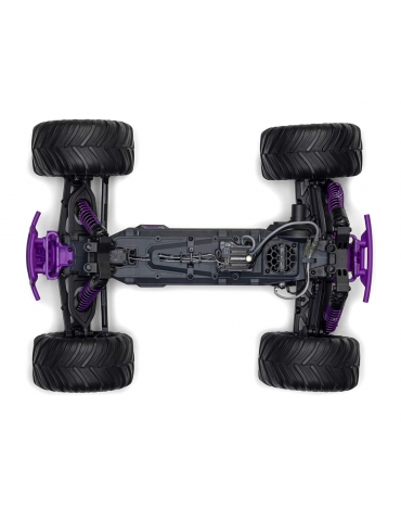 Arrma Gorgon 1/10 RTR violetinis RC monster truck modelis su 550 varikliu