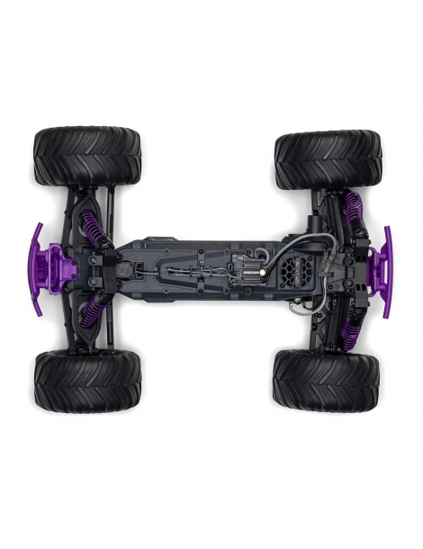 Arrma Gorgon 1/10 RTR violetinis RC monster truck modelis su 550 varikliu
