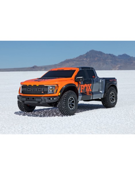 Traxxas Ford Raptor R 4X4 RC modelis 1:8 su 4S galios brushless sistema