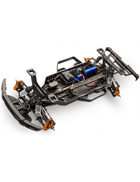 Traxxas Ford Raptor R 4X4 RC modelis 1:8 su 4S galios brushless sistema