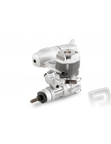 O.S. MAX-55AX nitro variklis su duslintuvu E-3071 RC modeliams