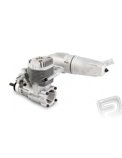 O.S. MAX-55AX nitro variklis su duslintuvu E-3071 RC modeliams