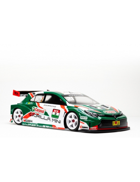Gorilla MINI 0,7 mm RC kėbulas M-chassis važiuoklei touring klasės