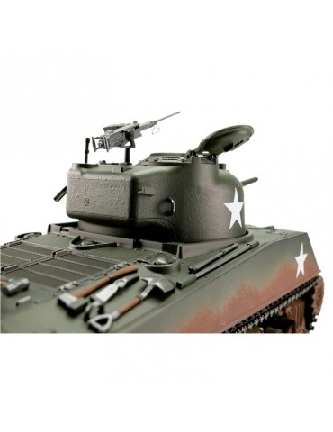 TORRO tank PRO 1/16 RC M4A3 Sherman 75mm green IR Servo