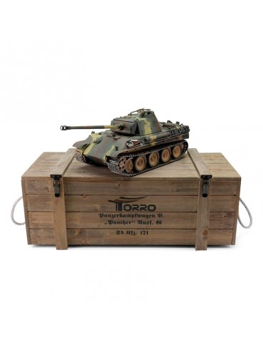 TORRO tank PRO 1/16 RC Panther G camo IR Smoke