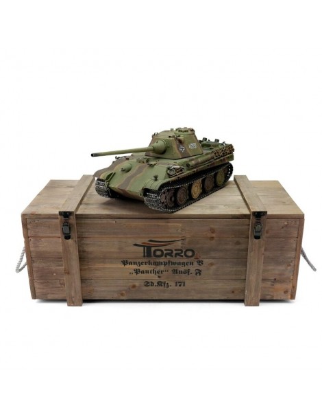TORRO tank PRO 1/16 RC Panther F camo IR Smoke