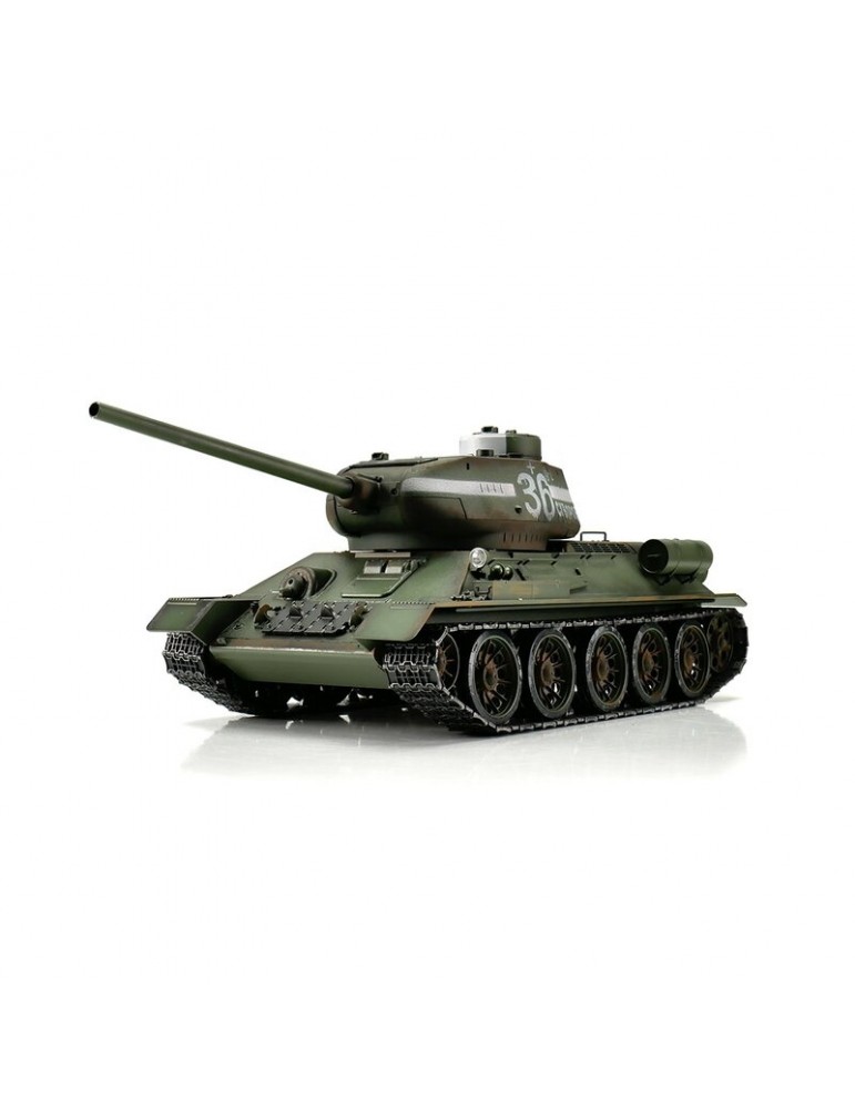 TORRO tank PRO 1/16 RC T-34/85 green IR Smoke