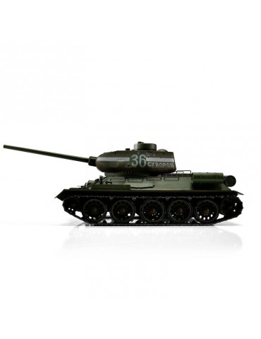 TORRO tank PRO 1/16 RC T-34/85 green IR Smoke