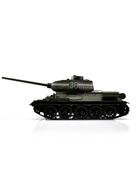 TORRO tank PRO 1/16 RC T-34/85 green IR Smoke