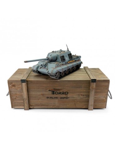 1/16 RC Jagdtiger grey IR Smoke