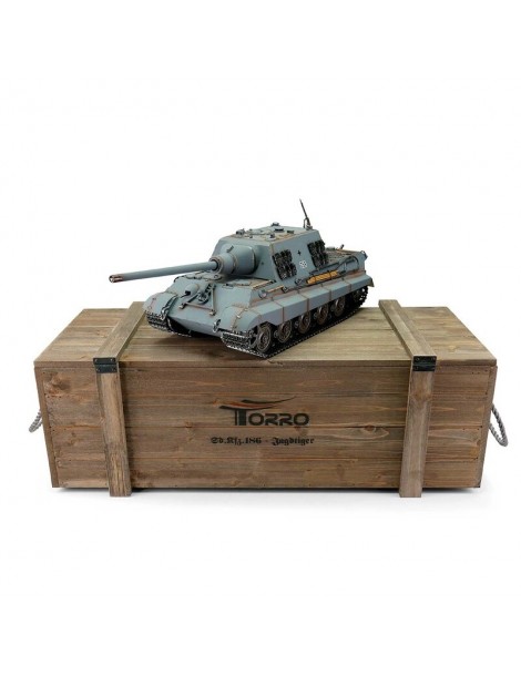 1/16 RC Jagdtiger grey IR Smoke