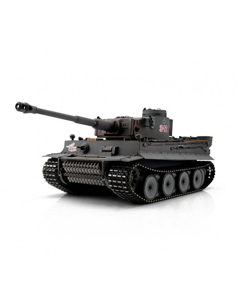 TORRO tank 1/16 RC Tiger I Early Vers. grey - infra